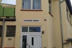 tonstudio bieber von außen