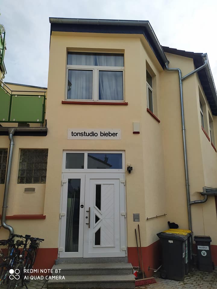 tonstudio bieber von außen